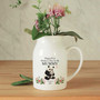 Thoughtful Nana Ceramic Flower Vase - Personalized For First Mother's Day Gift From Kids To Great Grandma