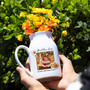 Custom Mother's Day Ceramic Flower Vase With Kid's Photo For Mom's Keepsake Gift