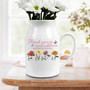 Thoughtful Birth Month Ceramic Flowers Vase For Grandma - Mother's Day Gift