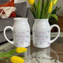 Thoughtful Personalized Mother's Day Ceramic Flower Vase For Mom Or Nan - Ideal Gardening Gift For Mother's Day