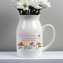 Thoughtful Birth Month Ceramic Flowers Vase For Grandma - Mother's Day Gift