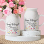 Thoughtful Retirement Ceramic Flower Vase For Women Teachers – Perfect Gift For Appreciation
