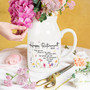 Thoughtful Retirement Ceramic Flower Vase For Women Teachers – Perfect Gift For Appreciation