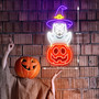 Pumpkin Ghost Neon Sign For Kids - Halloween Party Decor And Gifts