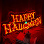 Pumpkin Halloween Neon Sign – Glowing LED Party Sign & Festive Fall Home Decor