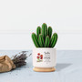 Sentimental Custom Ceramic Plant Pot With Birth Month Flower - Ideal Mother's Day Gift For Sister