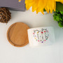 Personalized Grandma's Garden Ceramic Plant Pot With Family Birthflower For Mom Or Grandma - Thoughtful Mother's Day Gift