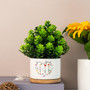 Personalized Grandma's Garden Ceramic Plant Pot With Family Birthflower For Mom Or Grandma - Thoughtful Mother's Day Gift
