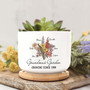 Thoughtful Grandma's Garden Ceramic Plant Pot Gift For Mother's Day - Personalized Nana Birth Month Flower Pot