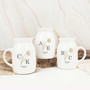 Engaged Ceramic Flower Vase With Couple's Names - Thoughtful Wedding And Engagement Gift For Couples