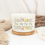 Thoughtful Mom Ceramic Plant Pot With Custom Birthflowers - Perfect Gift For Birthday Or Mother's Day