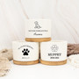 Personalized Pet Memorial Ceramic Plant Pot For Pet Lover - Sympathy Gift With Dog Paw Design
