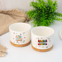 Thoughtful Teacher Appreciation Ceramic Plant Pot - Custom Thank You Gifts