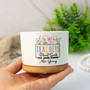 Personalized Thank You Teacher Ceramic Plant Pot - Touching End Of Year Appreciation Gift For Classroom DéCor