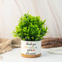 Personalized Thank You Teacher Ceramic Plant Pot - Thoughtful End Of Year Gift For Teacher Appreciation
