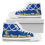 Sigma Gamma Rho K.H Pearls High Top Shoesを日本語に訳すと、「シグマガンマローK.Hパールズハイトップシューズ」になります。