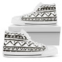 手描きの部族アステカ男性用ハイトップシューズ