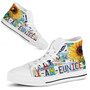 Euniceナンバープレートハイトップシューズ