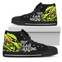 スプリントカーレーシングハイトップシューズイエロー