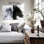 Modern Black & White Angel Wings Canvas Art - Abstract Angel Wing Decor For Living Room Or Bedroom