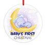 Baby First Christmas Wall Art Ornament For New Parents 2025 Nursery DéCor - Thoughtful Baby Boy Girl Gift