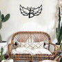 Personalized Angel Wings Metal Sign With LED Light - Outdoor Custom Family Name Decor For Home & Kitchen