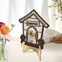 Heartfelt Custom Pet Memorial Wooden Sign For Dog Loss - Unique Sympathy Keepsake - Ideal Remembrance Gift