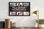 Personalized Dad Hero Canvas For Father's Day And Birthdays - Custom Photo Wall Art For Living Room Or Office