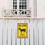Vintage Metal Goat Sign - Humorous Farmhouse Decor For Home Or Yard