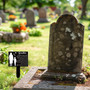 Square Shaped Memorial Garden Stake For Outdoors - Thoughtful Grandma Remembrance Gift, Cemetery Decoration