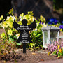 Thoughtful Grandma Memorial Gifts - Waterproof Angel Plaque For Outdoor Garden Decorations