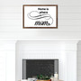 Personalized Home Is Where Mom Is Canvas Wall Art For Living Room DéCor - Thoughtful Gift For Mother's Day