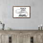 Personalized Home Is Where Mom Is Canvas Wall Art For Living Room DéCor - Thoughtful Gift For Mother's Day