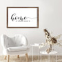 Farmhouse Christian Canvas - 'Home Is Where Mom Is' Wall Art For Kitchen And Living Room Decor