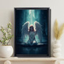 Personalized Angel Wings Canvas Wall Art - Serene Angelic DéCor For Living Room