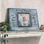 Heartfelt Angel Wings Wall Art Memorial Canvas For Sympathy And Remembrance In Living Room Decor