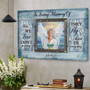 Heartfelt Angel Wings Wall Art Memorial Canvas For Sympathy And Remembrance In Living Room Decor