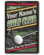Custom Golf Signs Man Cave Decor - Vintage Metal Sign For Golf Lovers' Den Or Country Club