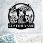 Heartfelt Custom Goat Metal Sign For Rustic Farm Decor Enthusiasts - Personalized Name To Add Charm To Any Room Or Man Cave