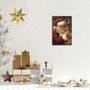 Heartfelt Santa's Sleigh Wall Art For Christmas Living Room Decor