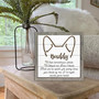 Personalized Pet Memorial Wooden Sign For Indoor - Rustic Style