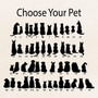 Personalized Pet Silhouette Memorial Wooden Sign - Heartfelt Pet Loss Gif