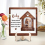 Personalized Dog Memorial Wooden Sign - Heartfelt Custom Pet Loss Gift, Sympathy Keepsake For Home