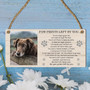 Heartfelt Pet Memorial Wooden Sign For Dog Cat Lovers – Personalized Bereavement Plaque For Living Room