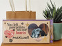 Personalized Pet Memorial Wooden Sign With Pawprints – Heartfelt Home Decor For Pet Lovers