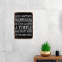 Vintage Metal Sign - You Can't Buy Happiness But Goats - Funny Wall Art Decor For Pet Lovers