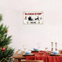 Vintage Santa's Sleigh Wall Art - Retro Metal Sign For Christmas, Front Door, Home Coffee Bar DéCor
