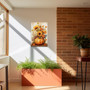 Pumpkin Sunflower Thanksgiving Canvas Wall Art For Living Room, Fall Harvest Decor