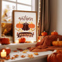 3D Thanksgiving Wall Art Canvas For Living Room And Kitchen - Autumn Pumpkin Decor For Porch And Bathroom