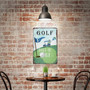 Hole In One Golf Metal Tin Sign For Man Cave Or Bar - Retro Decor Gift For Golf Lovers